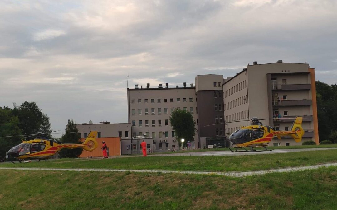 Przebudowujemy lądowisko dla śmigłowców ratunkowych w Oświęcimiu