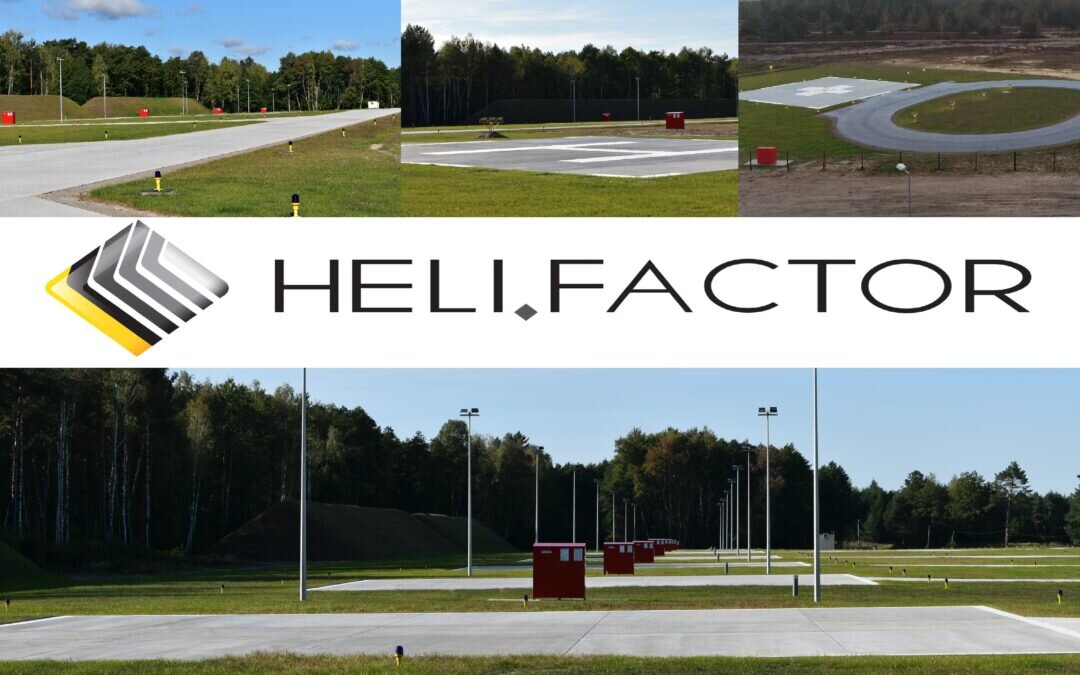 We have completed the construction of heliports at the Military Training Grounds in Nowa Dęba