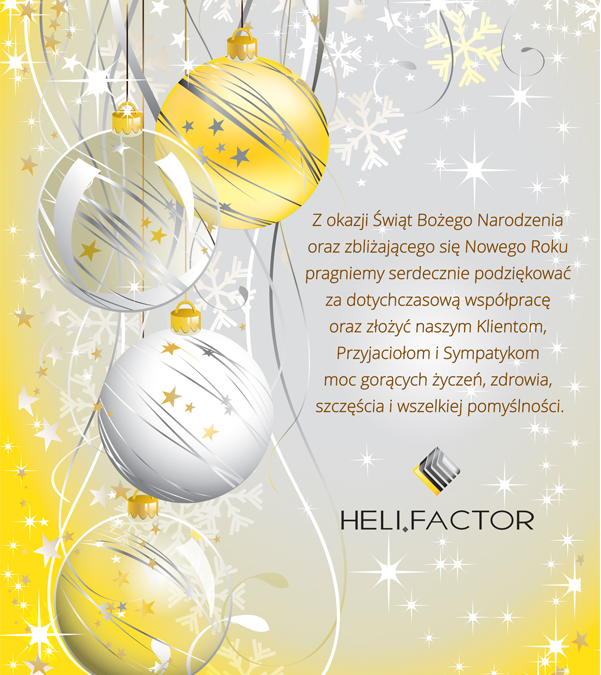 MERRY CHRISTMAS AND HAPPY NEW YEAR!